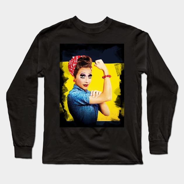 Bianca Long Sleeve T-Shirt by fsketchr